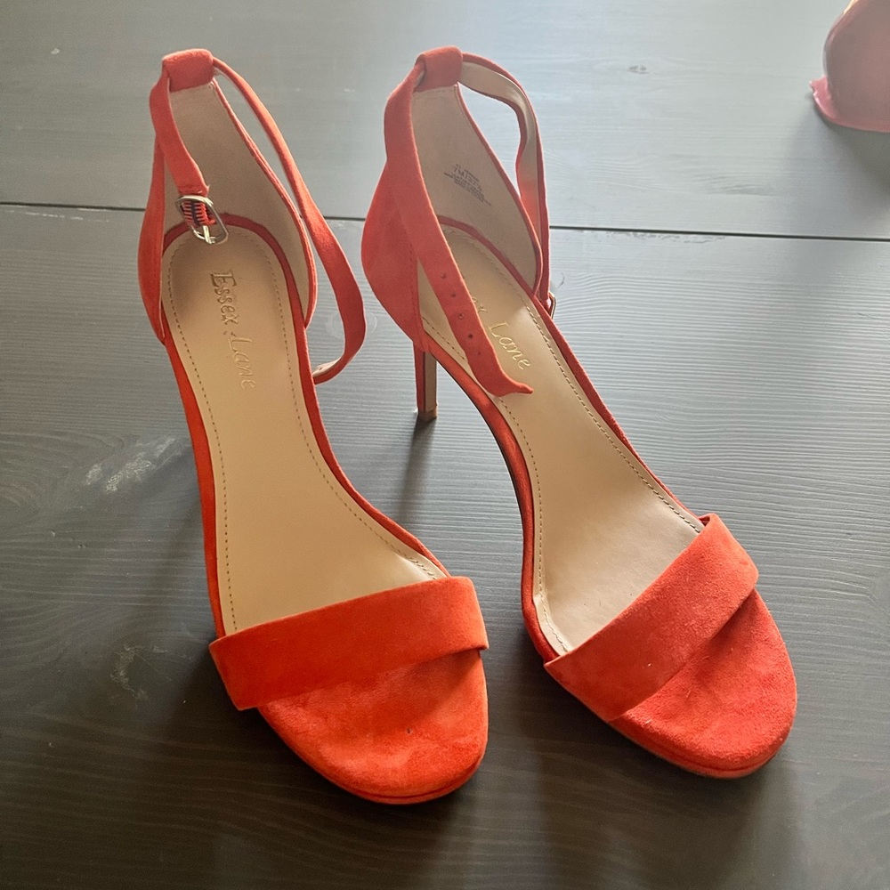 Elegant Red Heels by Essex Lane